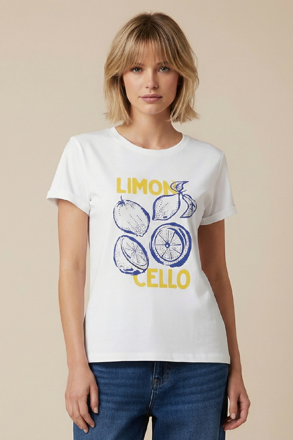 Dejavu Unitee T-shirt Limoncello Anerio