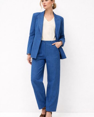 Innocent Σύνολο Σακάκι και Παντελόνι denim Anerio