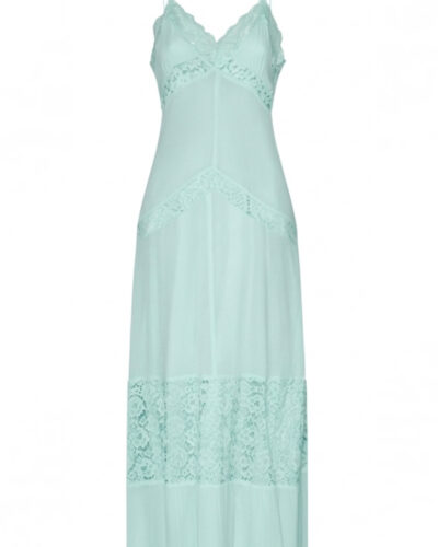 Silvian Heach Φόρεμα βεραμάν μακρύ με δαντέλα Tiebele Anerio