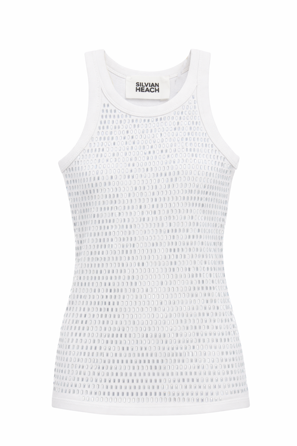 Silvian Heach Αμάνικη Μπλούζα Nyrin λευκή Anerio