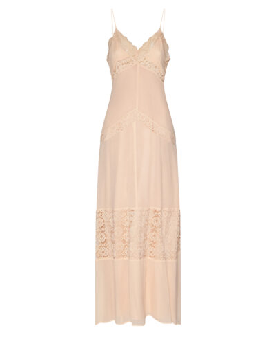 Silvian Heach Φόρεμα μακρύ με δαντέλα Tiebele Anerio