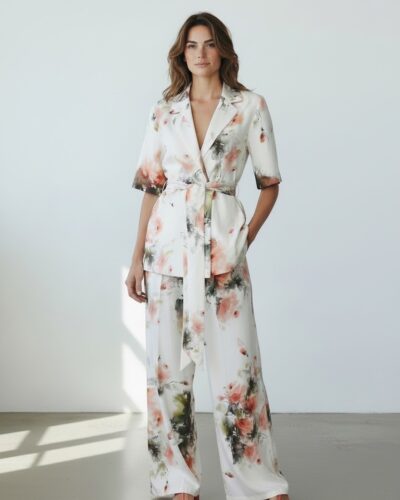 Silvian Heach Σύνολο Κοστούμι εμπριμέ Gabbril Alori Anerio