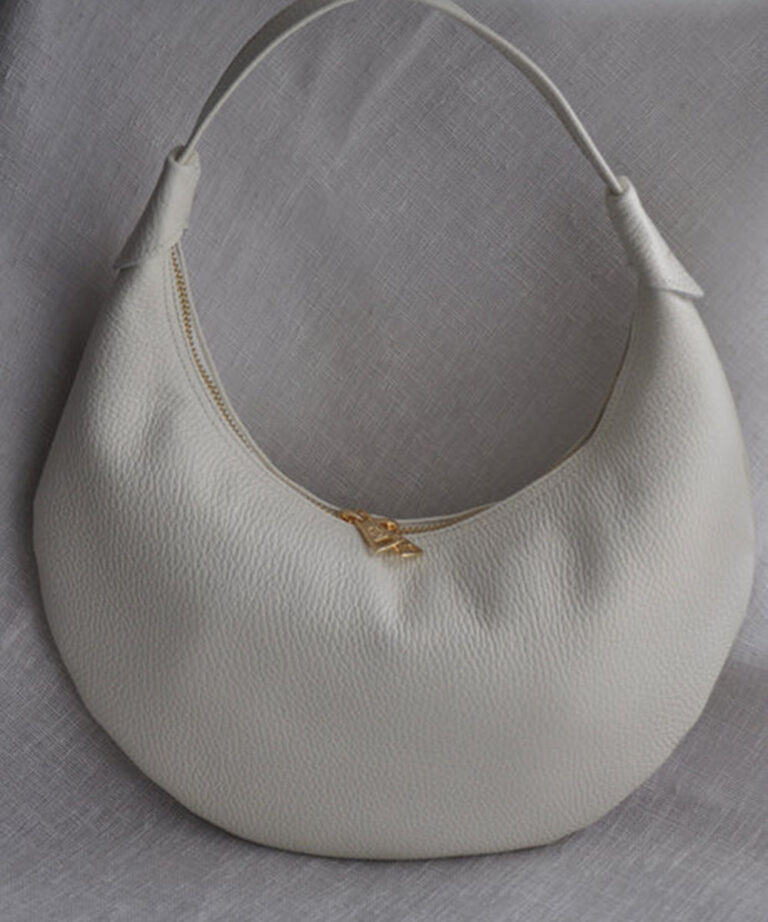 Bonendis Δερμάτινη τσάντα Ophelia Small Cream - Image 2