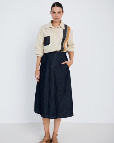 Skatie Μίντι τζιν Φούστα Anerio