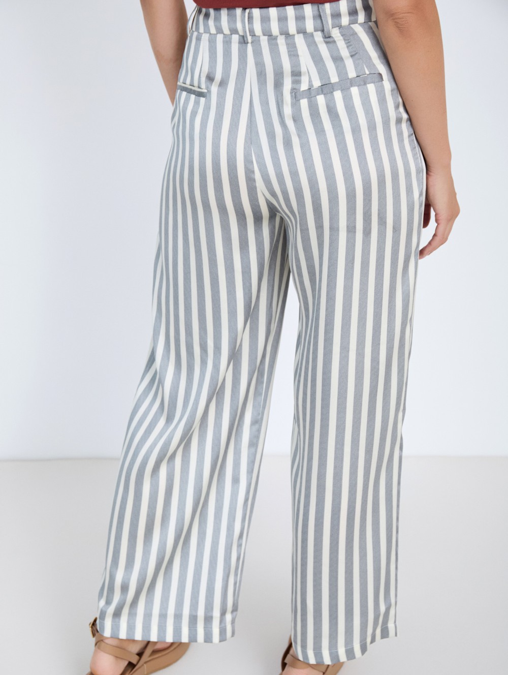 Skatie Παντελόνι Ριγέ Satin - Image 3