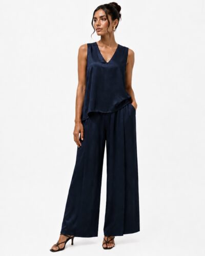 Innocent Σύνολο Μπλούζα και Παντελόνι wide leg Anerio