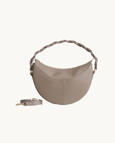 Bonendis Δερμάτινη Τσάντα Sophie taupe leather Anerio