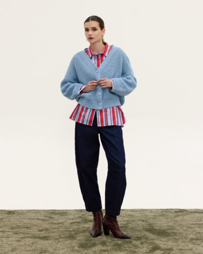 Innocent Slouchy Παντελόνι τζιν μπλέ Anerio